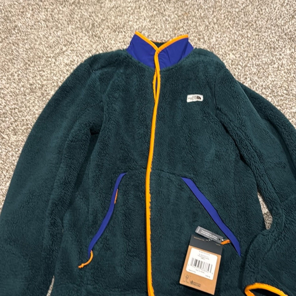 Forest Green North Face Jacket